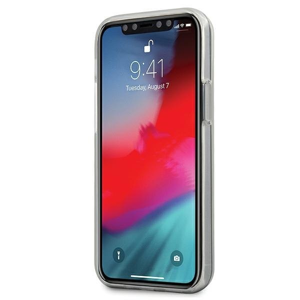 Guess GUHCP12S3D4GTR iPhone 12 mini 5,4" transparent hardcase 4G 3D Pattern